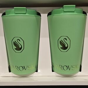 Swarovski Mint Green Travel Tumblers